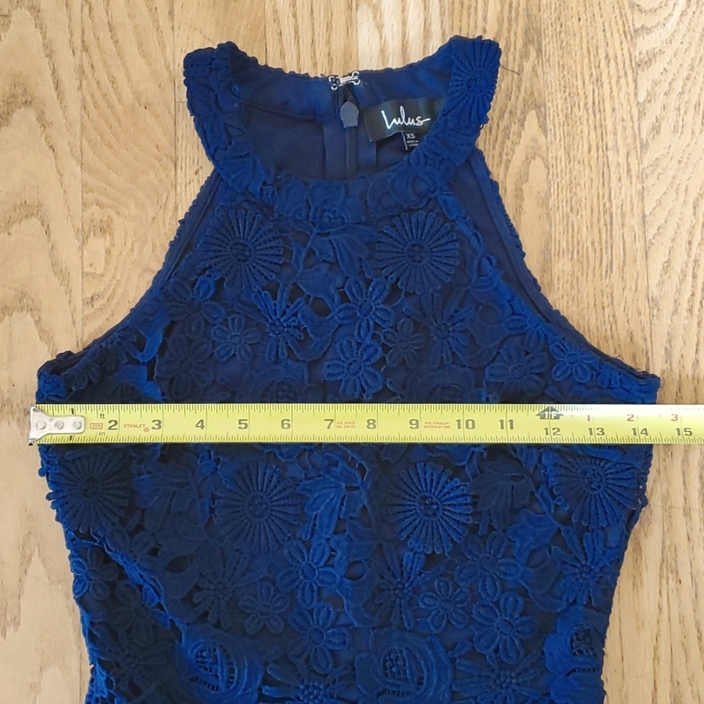 💥6 for $20💥Lulu's crochet bodycon dress - Picture 7 of 9